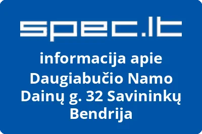 Daugiabučio namo Dainų g. 32 savininkų bendrija