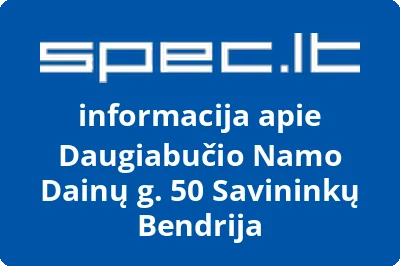 Daugiabučio Namo Dainų g. 50 Savininkų Bendrija