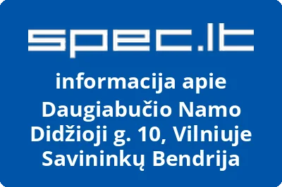 Daugiabučio namo Didžioji g. 10, Vilniuje savininkų bendrija