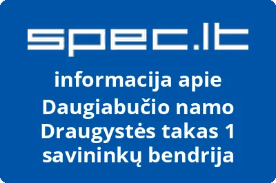 Daugiabučio namo Draugystės takas 1 savininkų bendrija