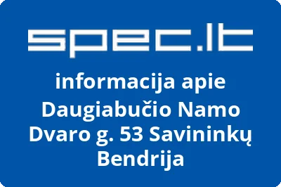 Daugiabučio namo Dvaro g. 53 savininkų bendrija