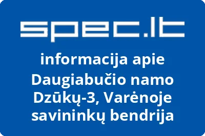Daugiabučio namo Dzūkų3, Varėnoje savininkų bendrija | spec.lt
