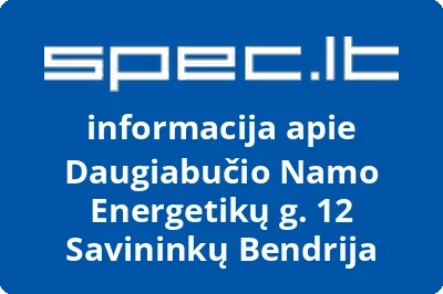 Daugiabučio Namo Energetikų g. 12 Savininkų Bendrija