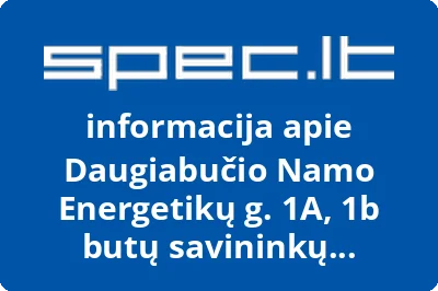 Daugiabučio Namo Energetikų g. 1A, 1b butų savininkų bendrija