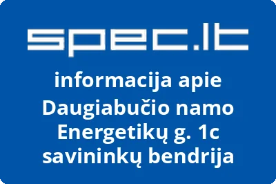 Daugiabučio namo Energetikų g. 1c savininkų bendrija