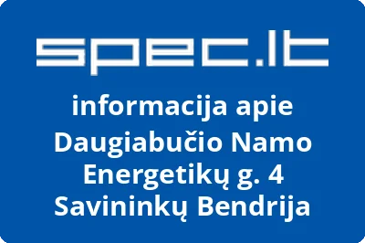 Daugiabučio namo Energetikų g. 4 savininkų bendrija