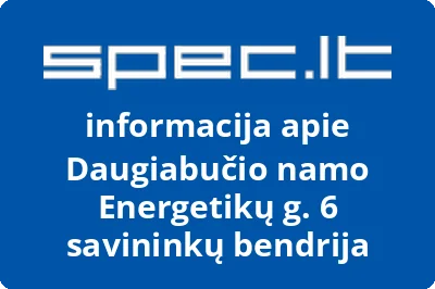 Daugiabučio namo Energetikų g. 6 savininkų bendrija