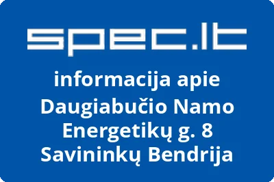 Daugiabučio namo Energetikų g. 8 savininkų bendrija