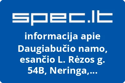 Daugiabučio namo, esančio L. Rėzos g. 54B, Neringa, savininkų bendrija
