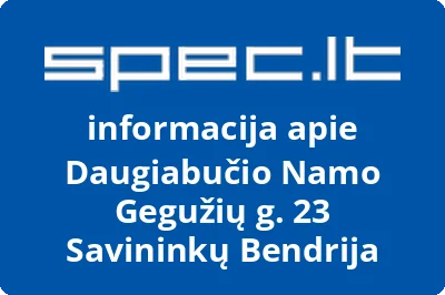 Daugiabučio Namo Gegužių g. 23 Savininkų Bendrija