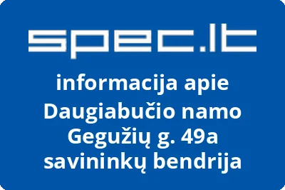 Daugiabučio namo Gegužių g. 49a savininkų bendrija
