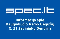 Daugiabučio Namo Gegužių G. 51 Savininkų Bendrija | spec.lt