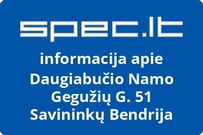 Daugiabučio Namo Gegužių G. 51 Savininkų Bendrija