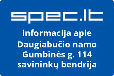 Daugiabučio namo Gumbinės g. 114 savininkų bendrija