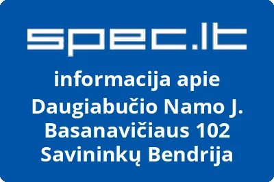 Daugiabučio namo J. Basanavičiaus 102 savininkų bendrija
