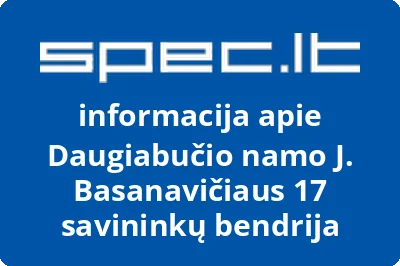 Daugiabučio namo J. Basanavičiaus 17 savininkų bendrija