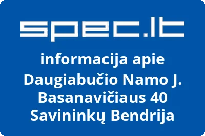 Daugiabučio Namo J. Basanavičiaus 40 Savininkų Bendrija