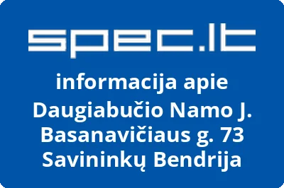Daugiabučio Namo J. Basanavičiaus g. 73 Savininkų Bendrija