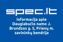 Daugiabučio namo J. Brundzos g. 5, Prienų m. savininkų bendrija | spec.lt