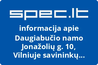 Daugiabučio namo Jonažolių g. 10, Vilniuje savininkų bendrija