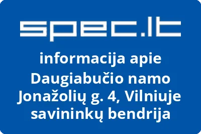 Daugiabučio namo Jonažolių g. 4, Vilniuje savininkų bendrija