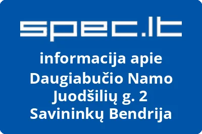 Daugiabučio Namo Juodšilių g. 2 Savininkų Bendrija