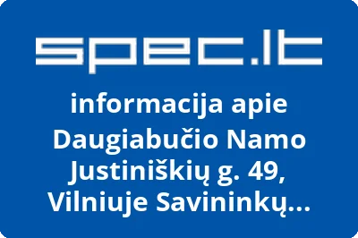 Daugiabučio namo Justiniškių g. 49, Vilniuje savininkų bendrija