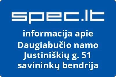 Daugiabučio namo Justiniškių g. 51 savininkų bendrija