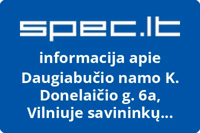 Daugiabučio namo K. Donelaičio g. 6a, Vilniuje savininkų bendrija