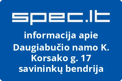 Daugiabučio namo K. Korsako g. 17 savininkų bendrija