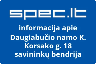 Daugiabučio namo K. Korsako g. 18 savininkų bendrija