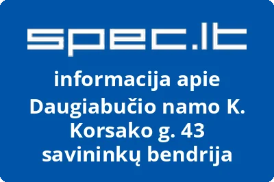 Daugiabučio namo K. Korsako g. 43 savininkų bendrija