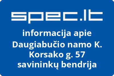 Daugiabučio namo K. Korsako g. 57 savininkų bendrija