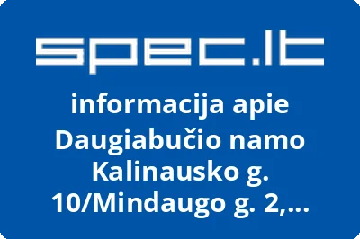 Daugiabučio namo Kalinausko g. 10/Mindaugo g. 2, Vilniuje savininkų bendrija