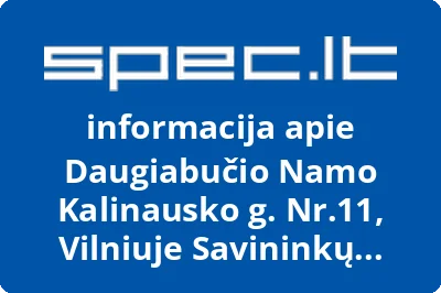 Daugiabučio namo KALINAUSKO g. Nr.11, Vilniuje savininkų bendrija