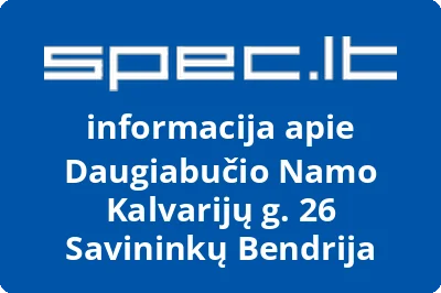 Daugiabučio namo Kalvarijų g. 26 savininkų bendrija
