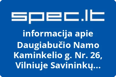 Daugiabučio Namo Kaminkelio g. Nr. 26, Vilniuje Savininkų Bendrija