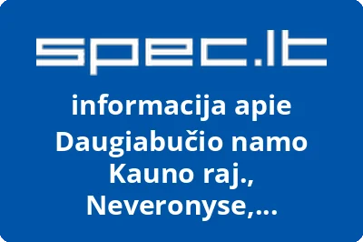 Daugiabučio namo Kauno raj., Neveronyse, Karmėlavos g. 30A, savininkų bendrija