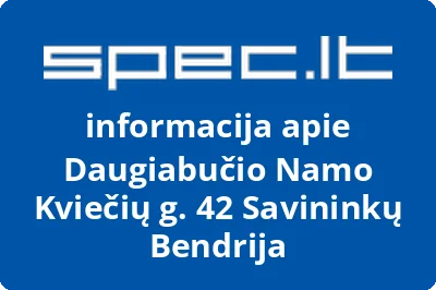 Daugiabučio Namo Kviečių g. 42 Savininkų Bendrija
