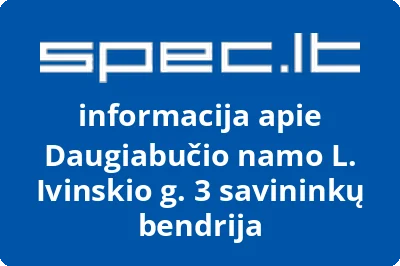 Daugiabučio namo L. Ivinskio g. 3 savininkų bendrija