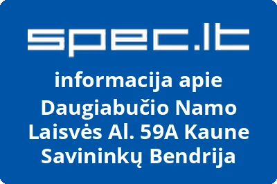 Daugiabučio namo Laisvės al. 59A Kaune savininkų bendrija
