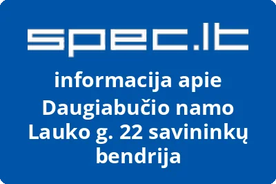 Daugiabučio namo Lauko g. 22 savininkų bendrija