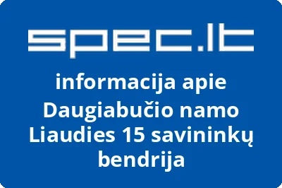 Daugiabučio namo Liaudies 15 savininkų bendrija