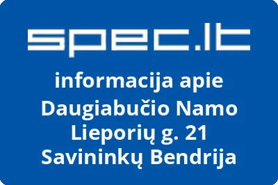 Daugiabučio namo Lieporių g. 21 savininkų bendrija