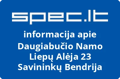 Daugiabučio namo Liepų alėja 23 savininkų bendrija
