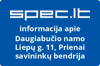 Daugiabučio namo Liepų g. 11, Prienai savininkų bendrija