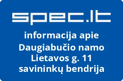 Daugiabučio namo Lietavos g. 11 savininkų bendrija