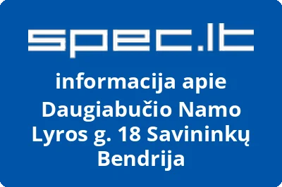 Daugiabučio Namo Lyros g. 18 Savininkų Bendrija