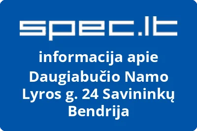 Daugiabučio Namo Lyros g. 24 Savininkų Bendrija