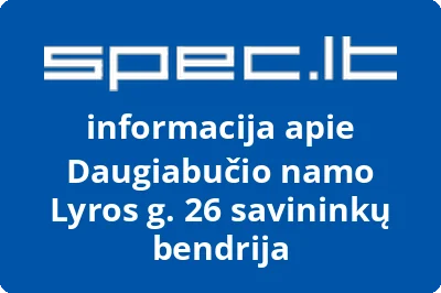 Daugiabučio namo Lyros g. 26 savininkų bendrija